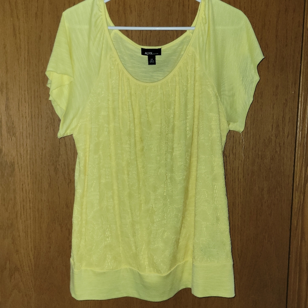 Alyx 2x Yellow Top